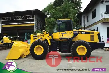 ขายรถตักใหญ่ KOMATSU WA380-6 เทียบเท่า 950H มือสองสภาพดี นำเข้าจากญี่ปุ่น โดย P&P Pro
