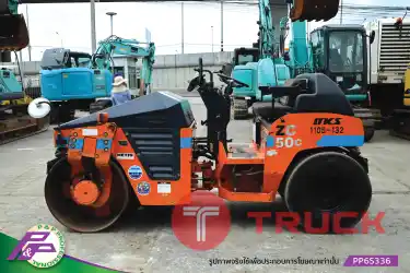 ขายรถบดหน้าเหล็ก-หลังยาง เทียบเท่า SAKAI TW502-1 HITACHI ZC50C เอวอ่อน ชั่วโมงน้อย มือสองสภาพดี นำเข้าจากญี่ปุ่น โดย P&P Pro