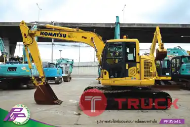 ขายแมคโคร 13 ตัน KOMATSU PC138US-10 แทรคใหญ่ มีกล้องมองหลัง มีอาร์มเครน มือสองสภาพดี นำเข้าจากญี่ปุ่น โดย P&P Pro