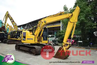 ขายแมคโคร 13 ตัน KOMATSU PC138US-10 แทรคใหญ่ มีกล้องมองหลัง มีอาร์มเครน มือสองสภาพดี นำเข้าจากญี่ปุ่น โดย P&P Pro