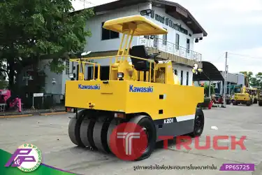 ขายรถบดล้อยาง 9 ล้อ KAWASAKI K20II เครื่องยนต์ ISUZU มือสองสภาพดี นำเข้าจากญี่ปุ่น โดย P&P Pro