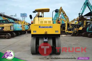 ขายรถบดล้อยาง 9 ล้อ KAWASAKI K20II เครื่องยนต์ ISUZU มือสองสภาพดี นำเข้าจากญี่ปุ่น โดย P&P Pro