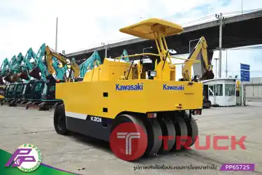 ขายรถบดล้อยาง 9 ล้อ KAWASAKI K20II เครื่องยนต์ ISUZU มือสองสภาพดี นำเข้าจากญี่ปุ่น โดย P&P Pro