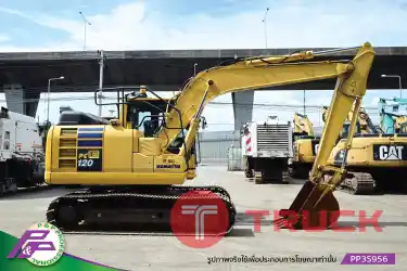 ขายรถขุด KOMATSU PC120-11 รุ่นใหม่ แทรคใหญ่ มีกล้องรอบคัน มีอาร์มเครน มือสองสภาพดี นำเข้าจากญี่ปุ่น โดย P&P Pro