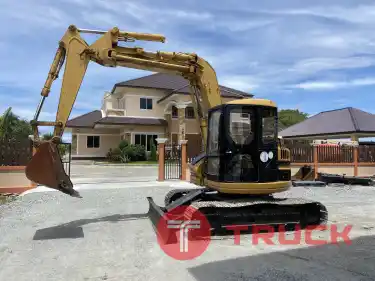 รถแบคโฮ CATERPILLAR รุ่น 308BSR ขนาด 8 ตัน บูมสไลด์ รถเก่านอก ติดต่อ Line jiraroj2909