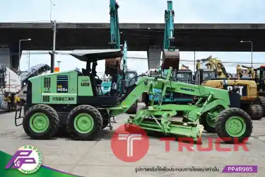 ขายรถเกรด KOMATSU GD405A-3 มี Scarifier ใบมีด 3.1 เมตร เทียบเท่า 120H มือสองสภาพดี นำเข้าจากญี่ปุ่น โดย P&P Pro