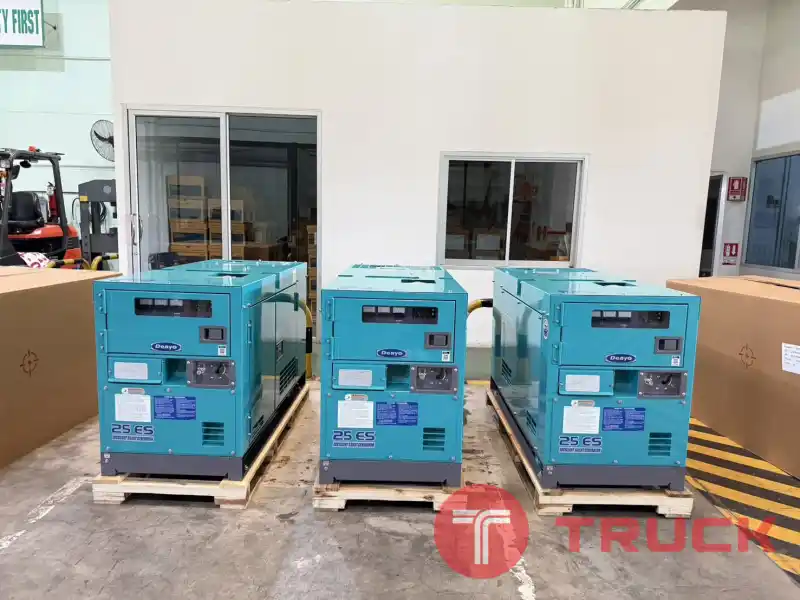 DENYO มือ1 DCA-25ESI กำลังไฟ 25kVA ติดบนรถหัวลาก DENYO มือ1 DCA-25ESI กำลังไฟ 25kVA ติดบนรถหัวลาก