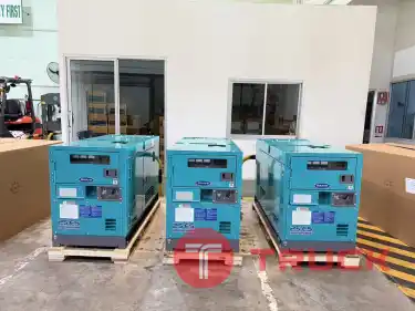 DENYO&nbsp;มือ1&nbsp;DCA-25ESI กำลังไฟ 25kVA&nbsp; ติดบนรถหัวลาก