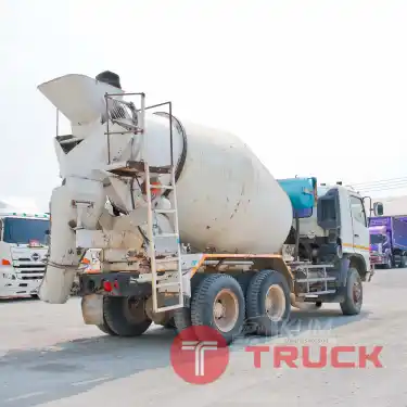 สิบล้อโม่ปูน HINO FM1A 330 แรง ปี 2556 9081