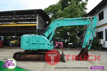 ขายแมคโคร 13 ตัน KOBELCO SK135SR-3F-YY07 มีไลน์หัวเจาะ มีใบมีดดัน มีกล้องมองหลัง มือสองสภาพดี นำเข้าจากญี่ปุ่น โดย P&P Pro