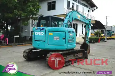 ขายแมคโครย่อม KOBELCO SK75SR-3-YT07 แทรคเหล็กพร้อมเกี๊ยะยาง มีไลน์หัวเจาะ มีใบมีดดัน มีอาร์มเครน ชั่วโมงน้อย มือสองสภาพดี นำเข้าจากญี่ปุ่น โดย P&P Pro