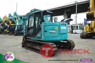 ขายแมคโครย่อม KOBELCO SK75SR-3-YT07 แทรคเหล็กพร้อมเกี๊ยะยาง มีไลน์หัวเจาะ มีใบมีดดัน มีอาร์มเครน ชั่วโมงน้อย มือสองสภาพดี นำเข้าจากญี่ปุ่น โดย P&P Pro