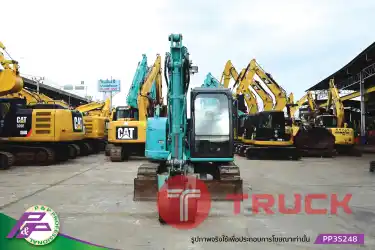 ขายแมคโครย่อม KOBELCO SK75SR-3-YT07 แทรคเหล็กพร้อมเกี๊ยะยาง มีไลน์หัวเจาะ มีใบมีดดัน มีอาร์มเครน ชั่วโมงน้อย มือสองสภาพดี นำเข้าจากญี่ปุ่น โดย P&P Pro