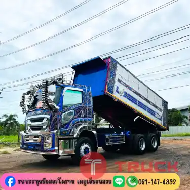10 ล้อดั้มพ์ ISUZU FXZ 360 แรง ปี 62 หน้า GIGA