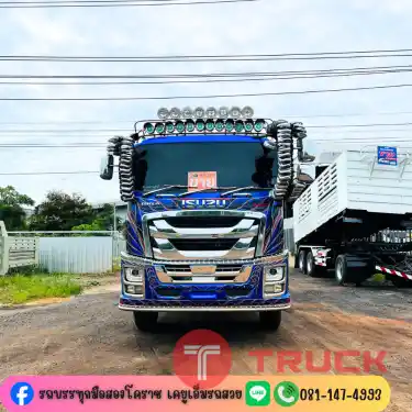 10 ล้อดั้มพ์ ISUZU FXZ 360 แรง ปี 62 หน้า GIGA