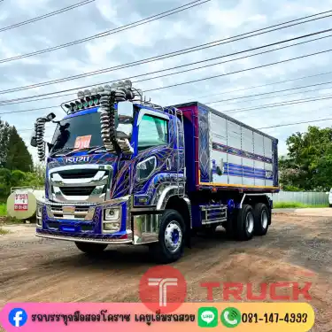 10 ล้อดั้มพ์ ISUZU FXZ 360 แรง ปี 62 หน้า GIGA