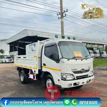 6 ล้อดั้มพ์ HINO DUTRO 150 แรง ปี 66