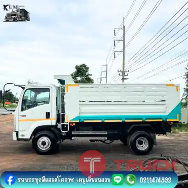 6 ล้อดั้มพ์ ISUZU FRR 190 แรง ปี 61