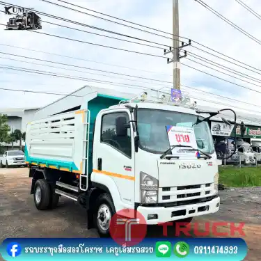 6 ล้อดั้มพ์ ISUZU FRR 190 แรง ปี 61