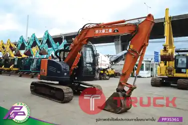ขายรถขุด 7 ตัน HITACHI ZX75US-5B แทรคเหล็ก มีไลน์หัวเจาะ มีกล้องมองหลัง มือสองสภาพดี นำเข้าจากญี่ปุ่น โดย P&P Pro