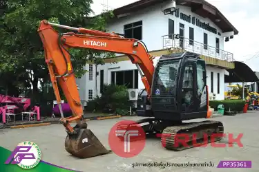 ขายรถขุด 7 ตัน HITACHI ZX75US-5B แทรคเหล็ก มีไลน์หัวเจาะ มีกล้องมองหลัง มือสองสภาพดี นำเข้าจากญี่ปุ่น โดย P&P Pro