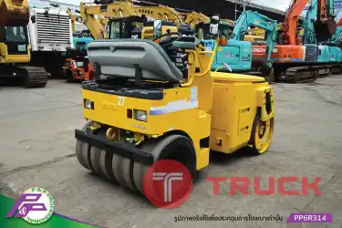 ขายรถบดหน้าเหล็ก-หลังยาง KAWASAKI KV3WA เทียบเท่า SAKAI TW350 เอวอ่อน มือสองสภาพดี นำเข้าจากญี่ปุ่น โดย P&P Pro