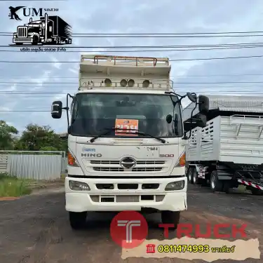 10 ล้อดั้มพ์ Hino 344 แรง ปี 58