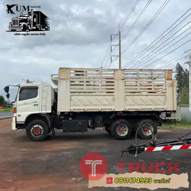 10 ล้อดั้มพ์ Hino 344 แรง ปี 58