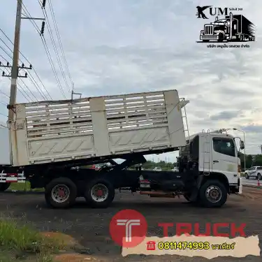 10 ล้อดั้มพ์ Hino 344 แรง ปี 58
