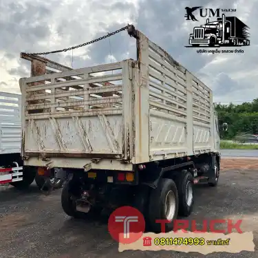 10 ล้อดั้มพ์ Hino 344 แรง ปี 58
