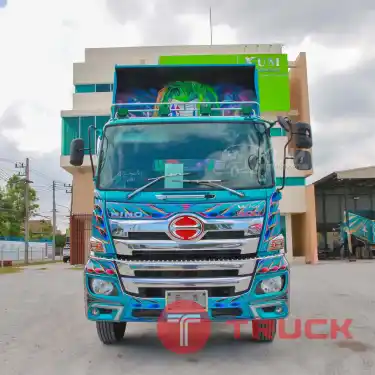 สิบล้อดั้มพ์ HINO FM1A 344 แรง ปี 2567 หางดั้มพ์ สามเพลา อู่แม็กเทรลเลอร์ ปี 2567 5491 5492
