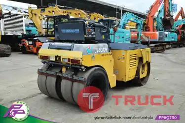 ขายรถบดหน้าเหล็ก-หลังยาง KOMATSU JV40CW-6 เอวอ่อน เทียบเท่า SAKAI TW502-1 ชั่วโมงน้อย มือสองสภาพดี นำเข้าจากญี่ปุ่น โดย P&P Pro