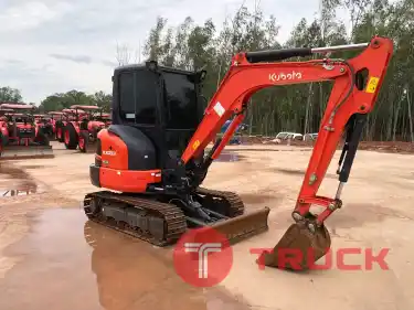 รถขุด ติดแอร์ ทนทานแกร่งพร้อมลุย รถขุดคูโบต้ารุ่น KX033-4 AC KIS ดาวน์ 90,000 บาท สนใจโทรสอบถามหรือมาดูที่ร้านเราได้จ้า