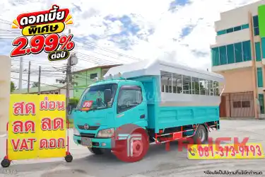 หกล้อสองแถว HINO XZU 150 แรง ปี 2563 5876