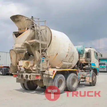 ราคารวมเก็บงานสวยให้ใหม่ สิบล้อโม่ปูน HINO FM1A 330 แรง ปี 2555 0741