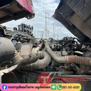 10 ล้อดั้มพ์เกษตรเต็มรูปแบบ HINO 380 แรง ปี 55