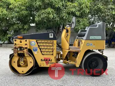 รถบด SAKAI รุ่น TW350-1 ขนาด 2.5ตัน รถเก่านอกนำเข้า ติดต่อ Line jiraroj2909
