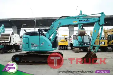 ขายรถขุด 13 ตัน KOBELCO SK125SR-5-YV08 รุ่นใหม่ แทรคใหญ่ มีกล้องมองหลัง มีอาร์มครน ชั่วโมงน้อย มือสองสภาพดี นำเข้าจากญี่ปุ่น โดย P&P Pro