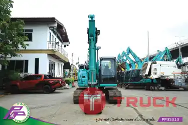ขายรถขุด 13 ตัน KOBELCO SK125SR-5-YV08 รุ่นใหม่ แทรคใหญ่ มีกล้องมองหลัง มีอาร์มครน ชั่วโมงน้อย มือสองสภาพดี นำเข้าจากญี่ปุ่น โดย P&P Pro
