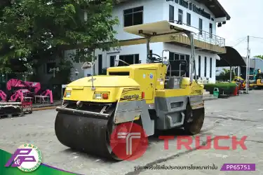 ขายรถบดหน้าเหล็ก-หลังเหล็ก ขนาด 6-7 ตัน KOMATSU JV70DW ความกว้าง Drum 1.45 เมตร มือสองสภาพดี นำเข้าจากญี่ปุ่น โดย P&P Pro