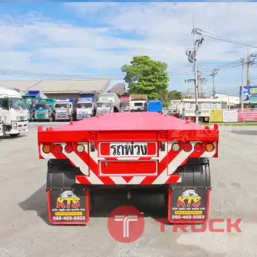 หางพื้นเรียบ สามเพลา อู่อุ่นหมั่นกิจทรัค ปี 2564 6471