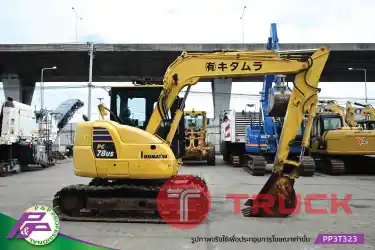 ขายรถขุด KOMATSU PC78US-10 มีไลน์หัวเจาะ มือสองสภาพดี นำเข้าจากญี่ปุ่น โดย P&P Pro
