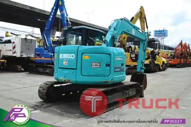 ขายแมคโคร KOBELCO SK75SR-3E มีใบมีดดัน มีไลน์หัวเจาะ มือสองสภาพดี นำเข้าจากญี่ปุ่น โดย P&P Pro