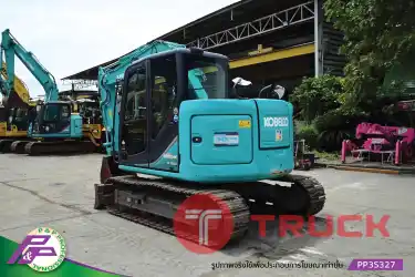 ขายแมคโคร KOBELCO SK75SR-3E มีใบมีดดัน มีไลน์หัวเจาะ มือสองสภาพดี นำเข้าจากญี่ปุ่น โดย P&P Pro