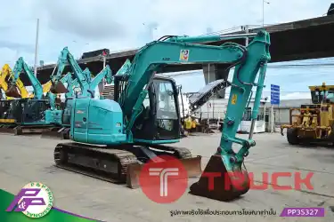 ขายแมคโคร KOBELCO SK75SR-3E มีใบมีดดัน มีไลน์หัวเจาะ มือสองสภาพดี นำเข้าจากญี่ปุ่น โดย P&P Pro