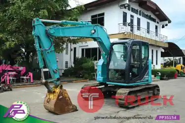 ขายรถขุด KOBELCO SK75SRD-3E แทรคเหล็กพร้อมเกี๊ยะยาง มีใบมีดดัน มีไลน์หัวเจาะ มือสองสภาพดี นำเข้าจากญี่ปุ่น โดย P&P Pro