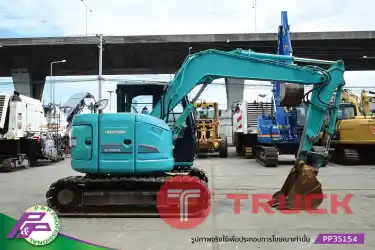 ขายรถขุด KOBELCO SK75SRD-3E แทรคเหล็กพร้อมเกี๊ยะยาง มีใบมีดดัน มีไลน์หัวเจาะ มือสองสภาพดี นำเข้าจากญี่ปุ่น โดย P&P Pro