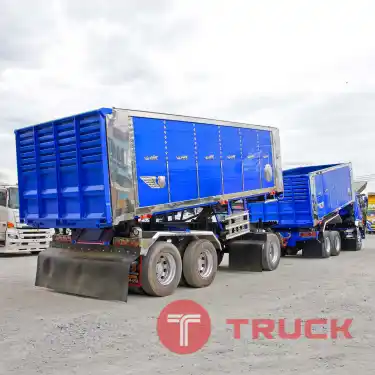 สิบล้อดั้มพ์ HINO FM2P 380 แรง ปี 2565 หางดั้มพ์ อู่ ส.สมบัติ ปี 2566 2354 5237