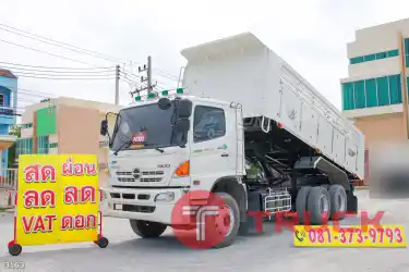 สิบล้อดั้มพ์ HINO FM1A 344 แรง ปี 56 3163