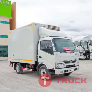 สี่ล้อตู้เย็น HINO XZU 136 แรง ปี 2566 7461